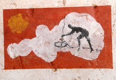 Les Senteurs II, technique mixte sur papier de Pierre Marie Brisson