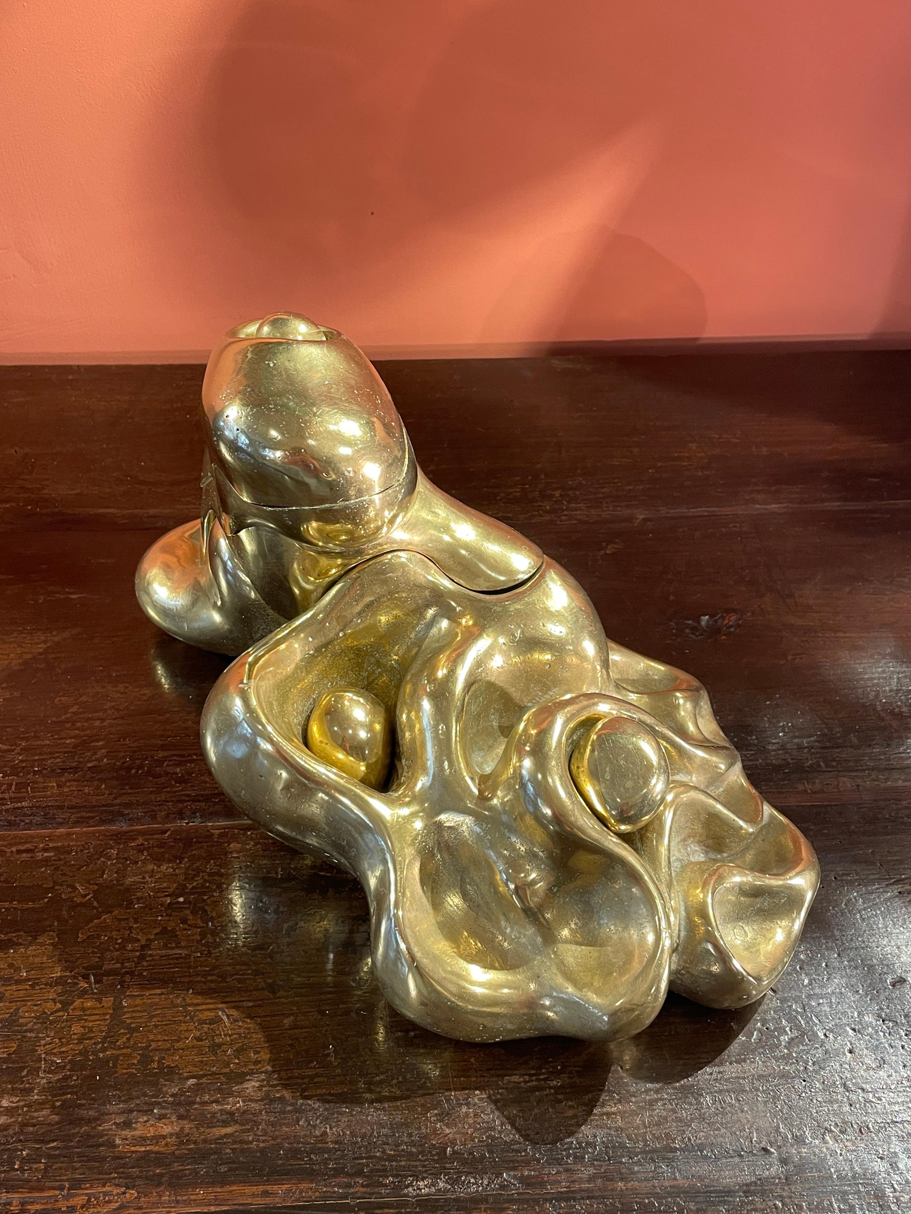 Marie Pierre Thiebaud, Golden Bronze For Sale 1