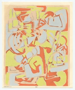 (after) Marie Raymond - pochoir for Temoignages pour l'art abstrait