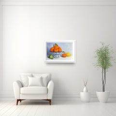 Citrus Zest-original contemporary artwork-realism still life oil painting - art