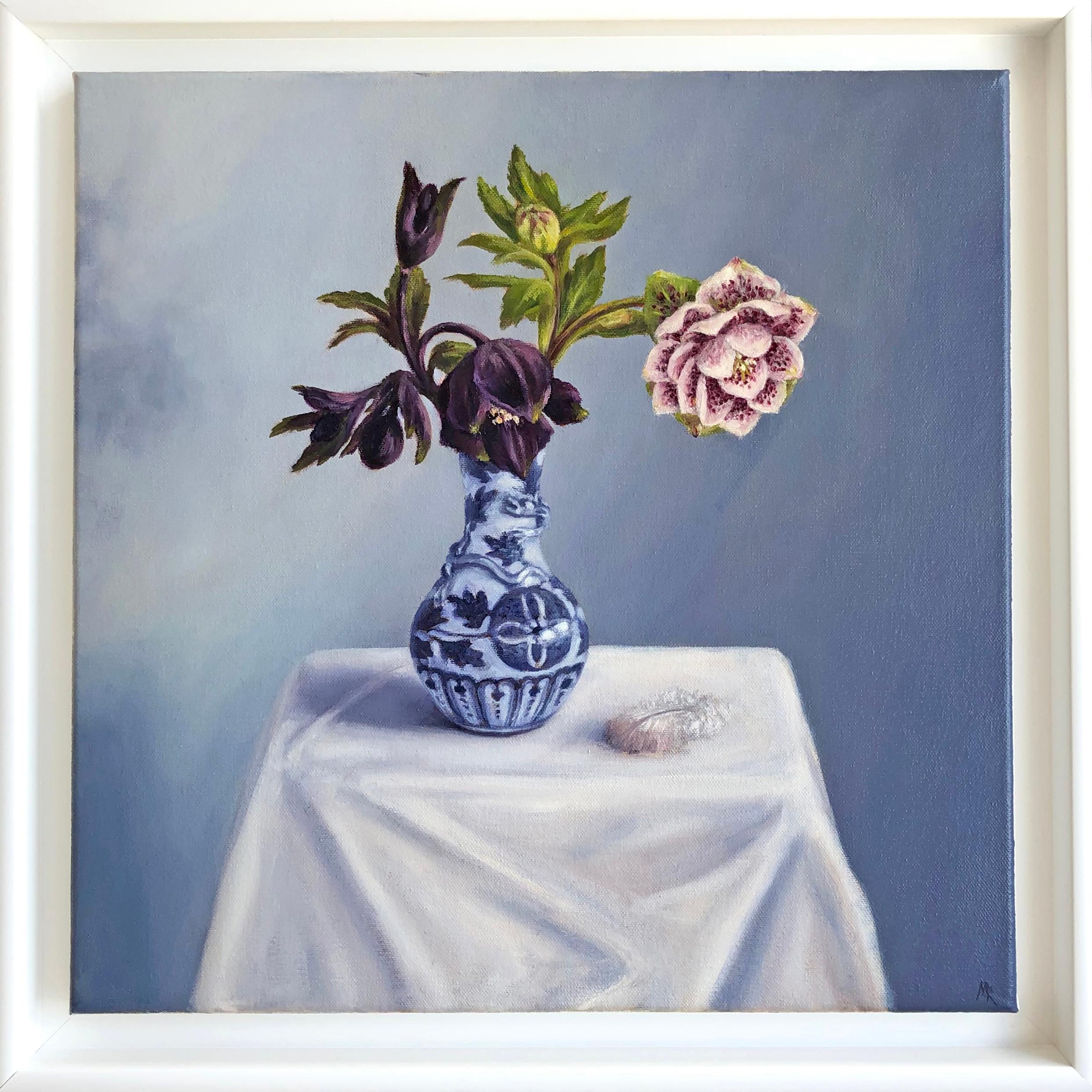 Marie Robinson
Signs of Spring
Original Still Life Painting
Oil Paint on Board
Canvas Size: H 40cm x W 40cm x D 2cm
Framed Size: H 46.5cm x W 46.5cm x D 3.5cm
Sold Framed in a White Box Frame
Please note that insitu images are purely an indication
