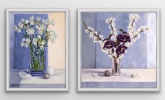 Spring Harmony and Paper Whites Diptych