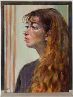Marie Therese Ralli (1916-2010) - Olio firmato del 1991, La Sicilienne