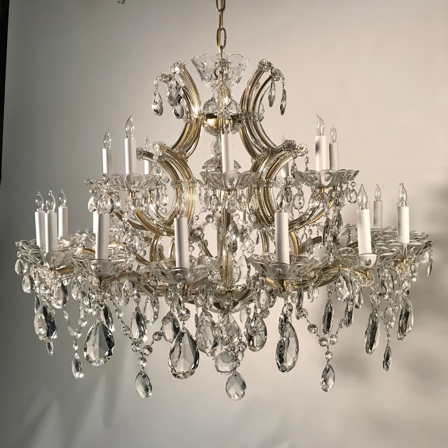 Marie-Therese 24 Light Chandelier For Sale 7