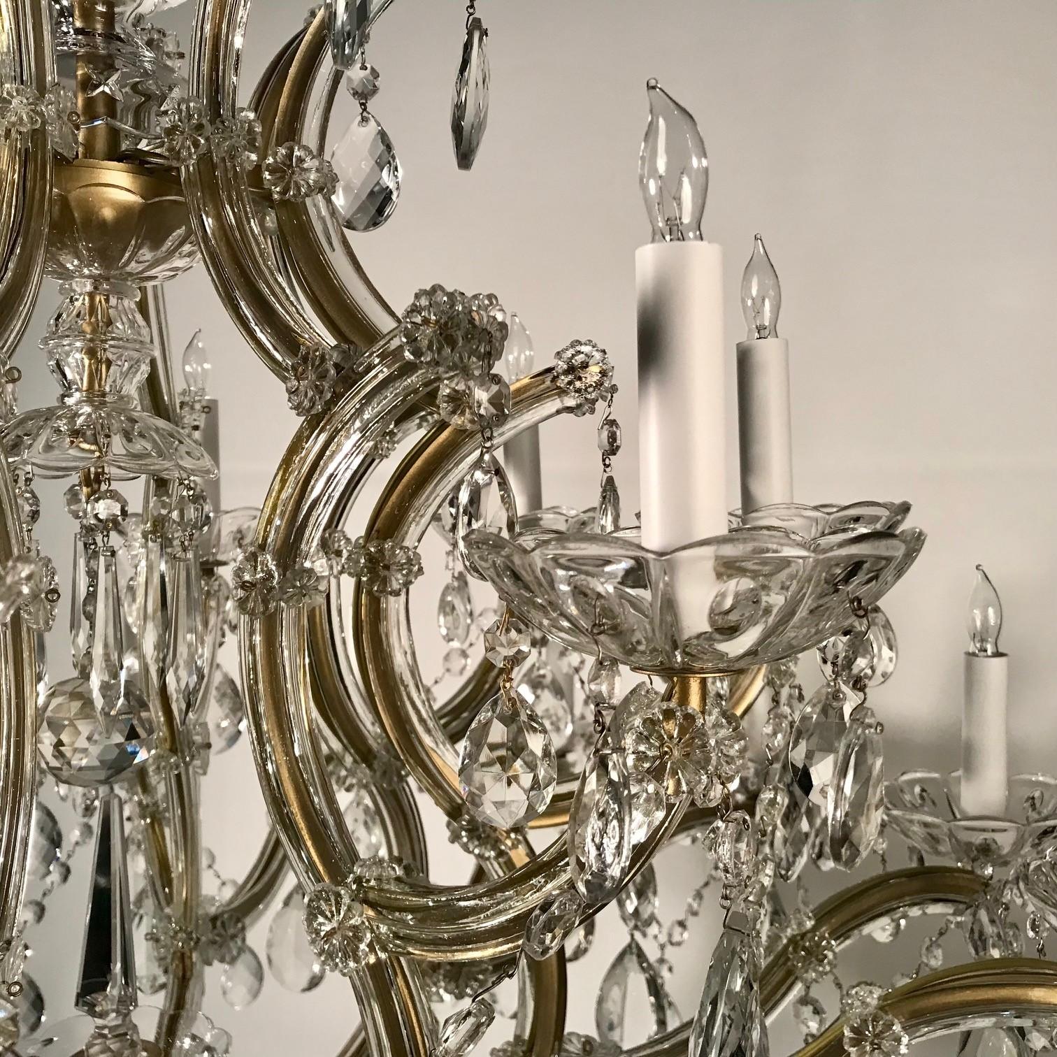Marie-Therese 24 Light Chandelier For Sale 8