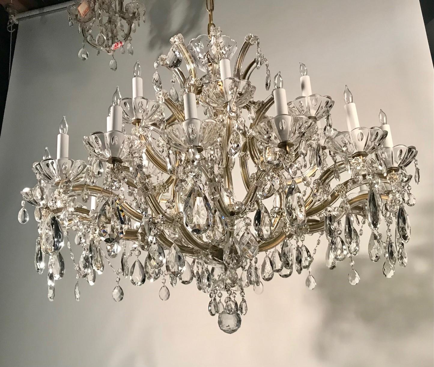 Marie-Therese 24 Light Chandelier For Sale 2