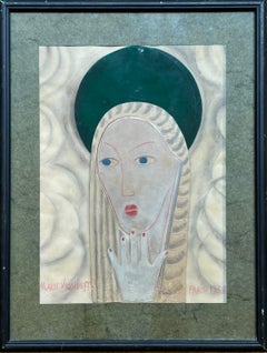 Portrait Drawings and Watercolors