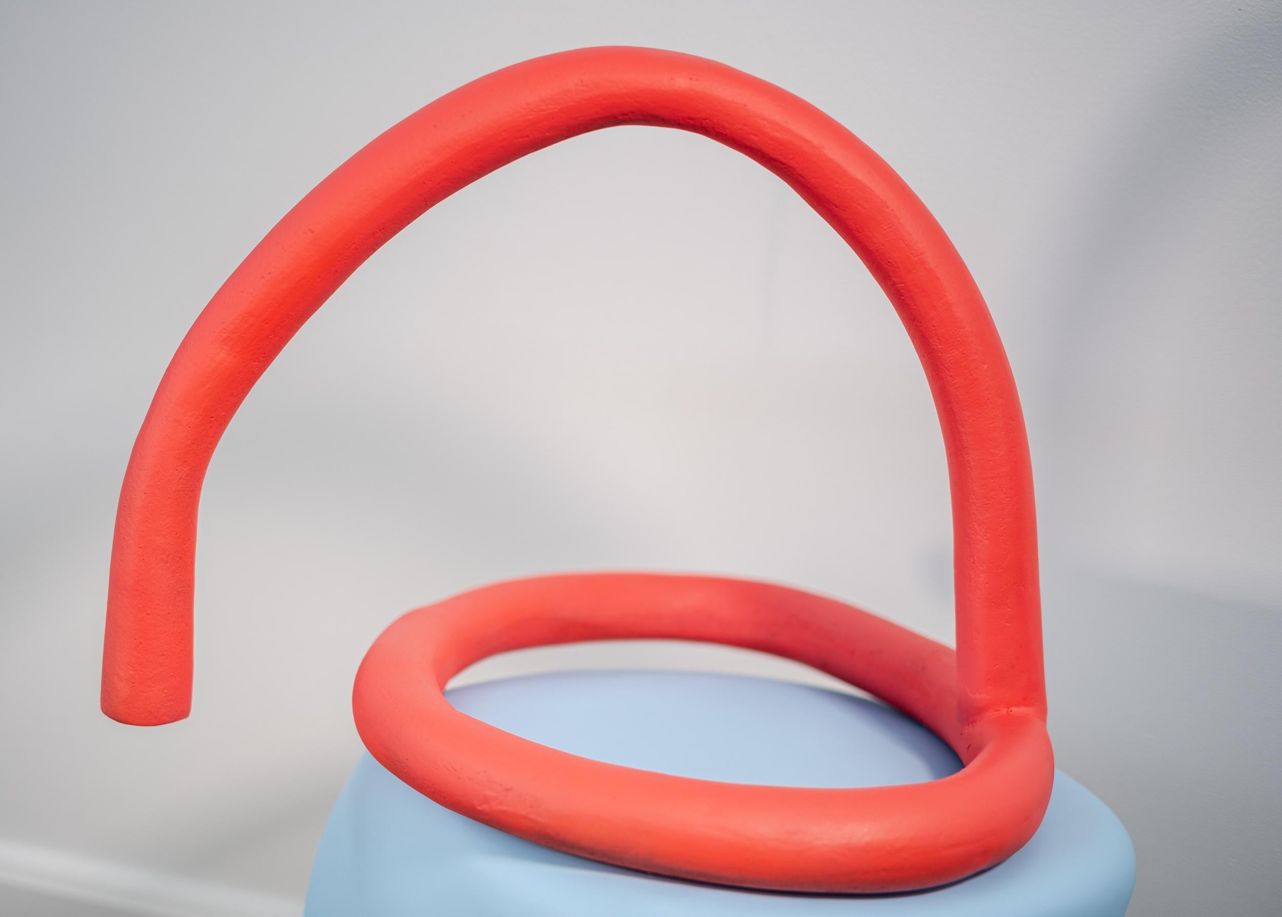 Corps Étrangers (Corpi stranieri) - scultura minimale, moderna, in ceramica e resina in vendita 8