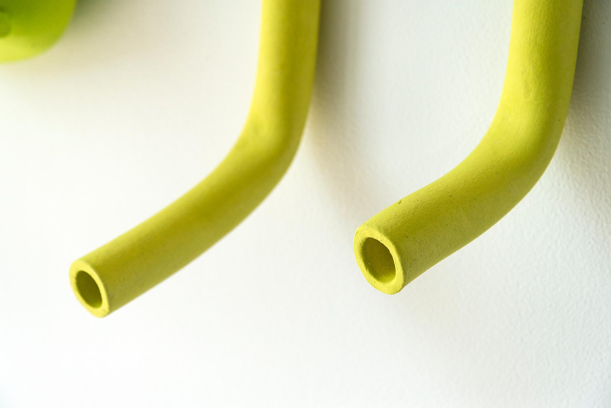 Nature Morte N.M.1 - modern, minimal, contemporary, ceramic, wall sculpture For Sale 4
