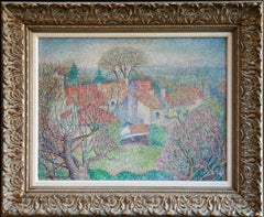 Vue de Saint-Leu-la-Forêt - 20th Century Landscape Oil - Marie Vorobieff Marevna