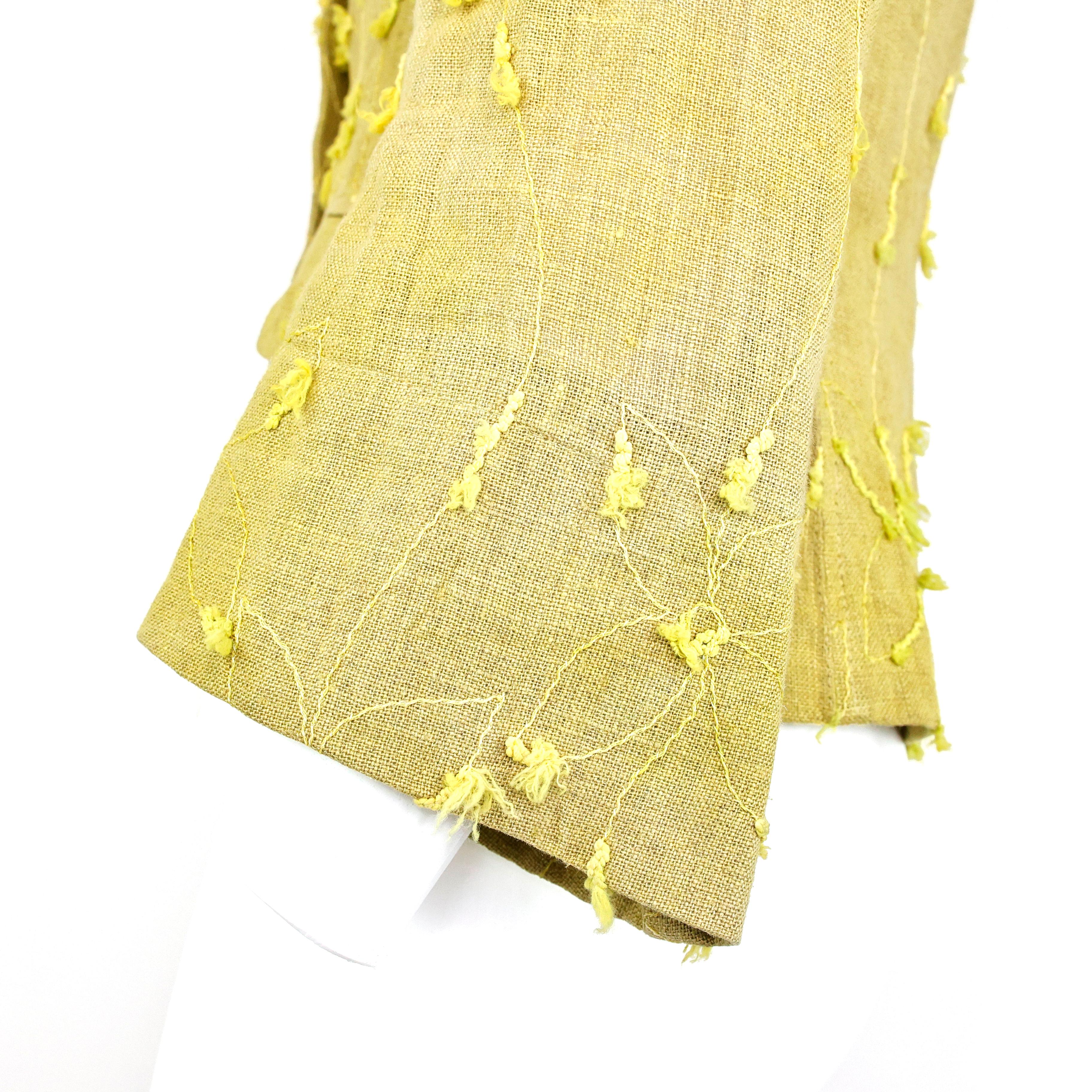 Mariella Burani Embroidery Jacket In Good Condition For Sale In Bressanone, Trentino-Alto Adige