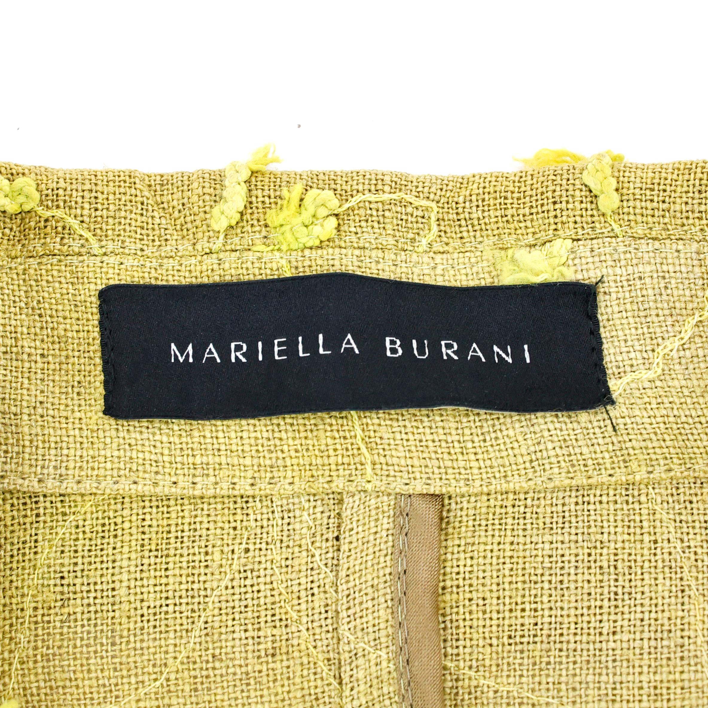 Women's or Men's Mariella Burani Embroidery Jacket For Sale