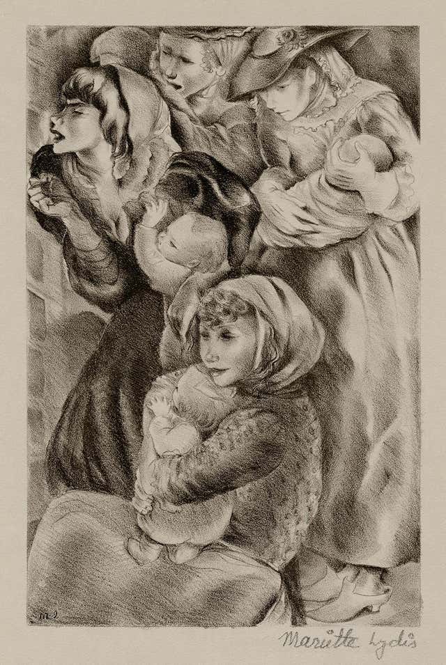 Robert Riggs - 'Children's Ward' — Socially-Conscious Realism For Sale ...