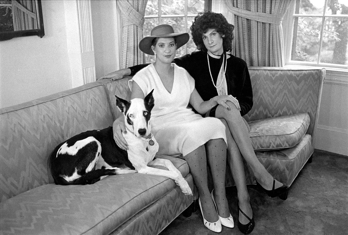 Mariette Pathy Allen Black and White Photograph – Beth und ihr Husban, Rita, Boston, MA
