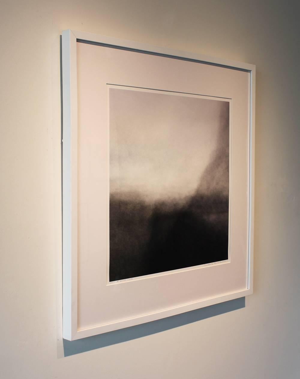A quiet world of mist, abstract photograph on fine art paper - Photograph by Mariette Roodenburg