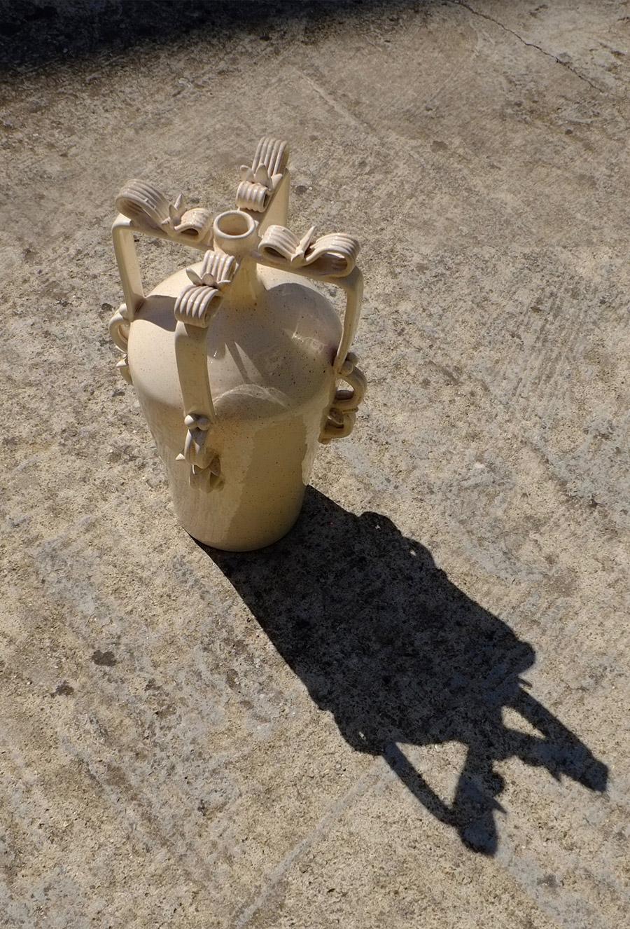 Mariga Vase, a Contemporary Reinterpretation of Sardinian Nuptial Vase For Sale 1