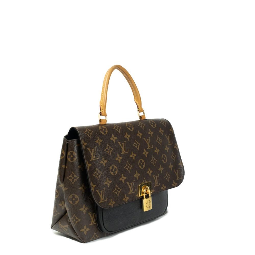 - Designer: LOUIS VUITTON
- Model: Marignan
- Condition: Good condition. Scratches on the clasp, Sign of wear on base corners, Sign of wear on Leather, Few scratches
- Accessories: Dustbag, Strap (Removable & Adjustable), Padlock
- Measurements: