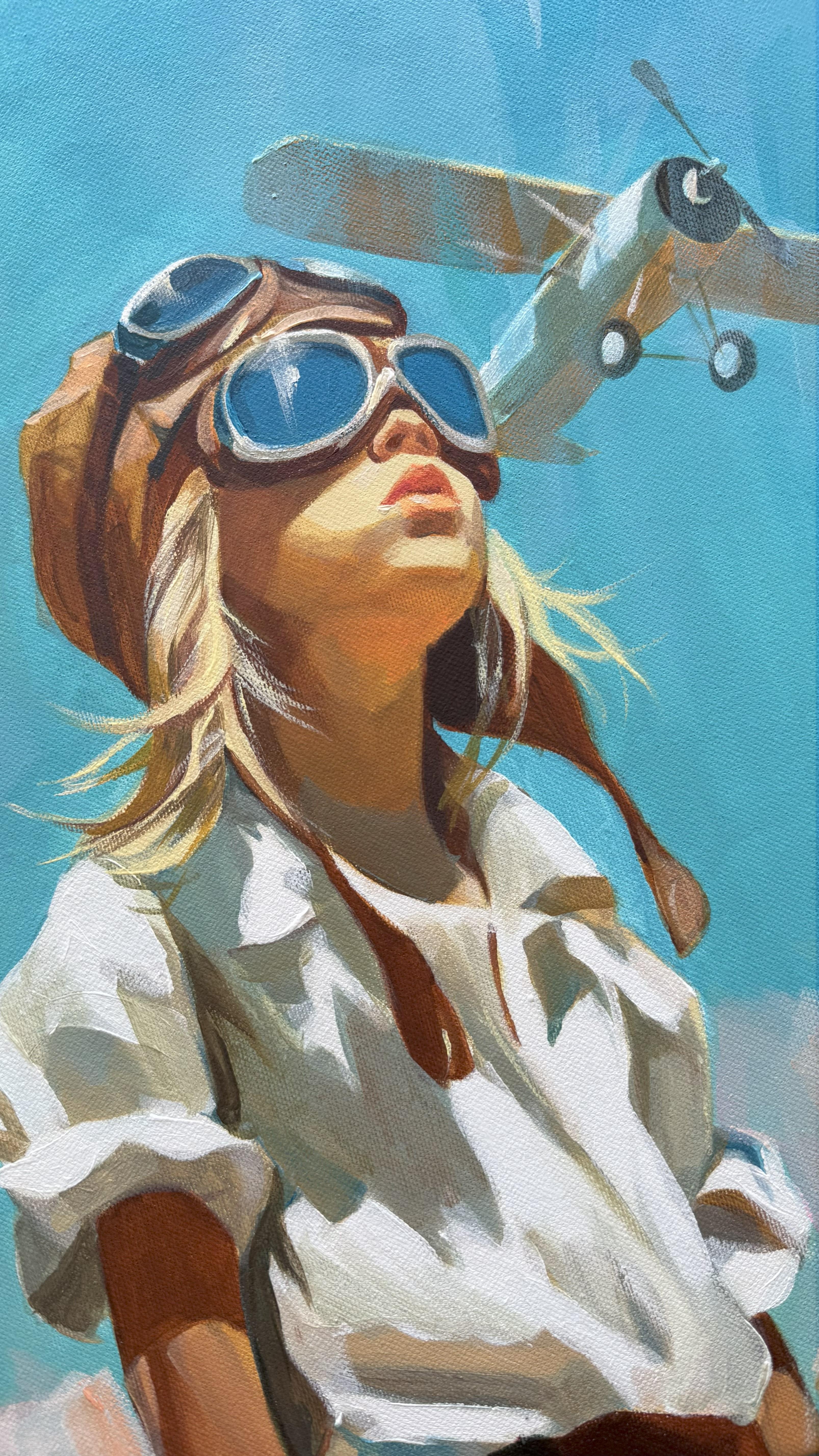 Born to fly - Pop Art Painting by Mariia Kotiuzhynska 