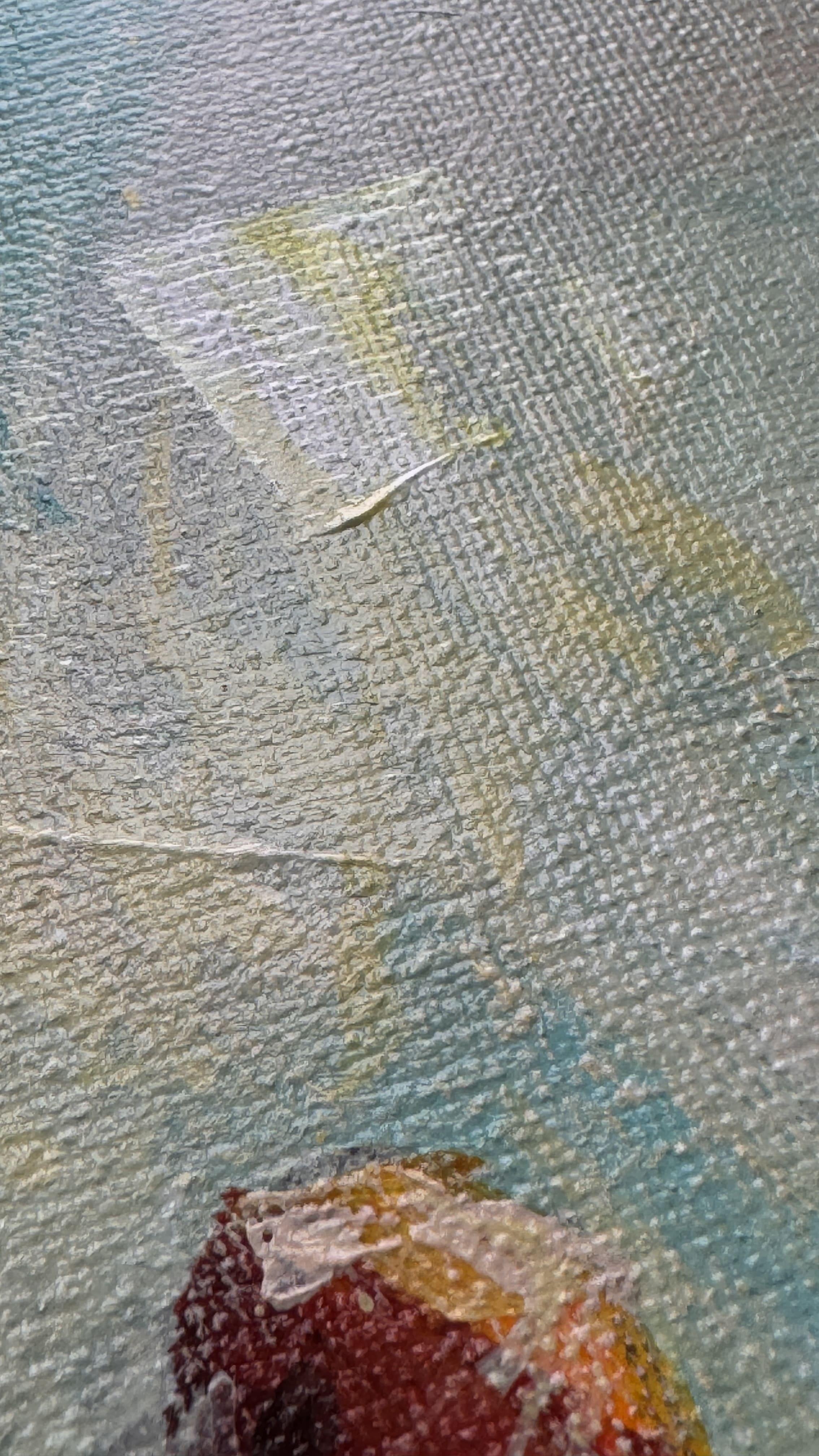 Cette peinture capture l'essence de l'enfance - ce sentiment où le monde semble infini.
Le vent dans les cheveux, le ciel ouvert et un cerf-volant qui s'envole comme un rêve qui ne connaît pas de limites.
Un moment sans peur ni doute - seulement la
