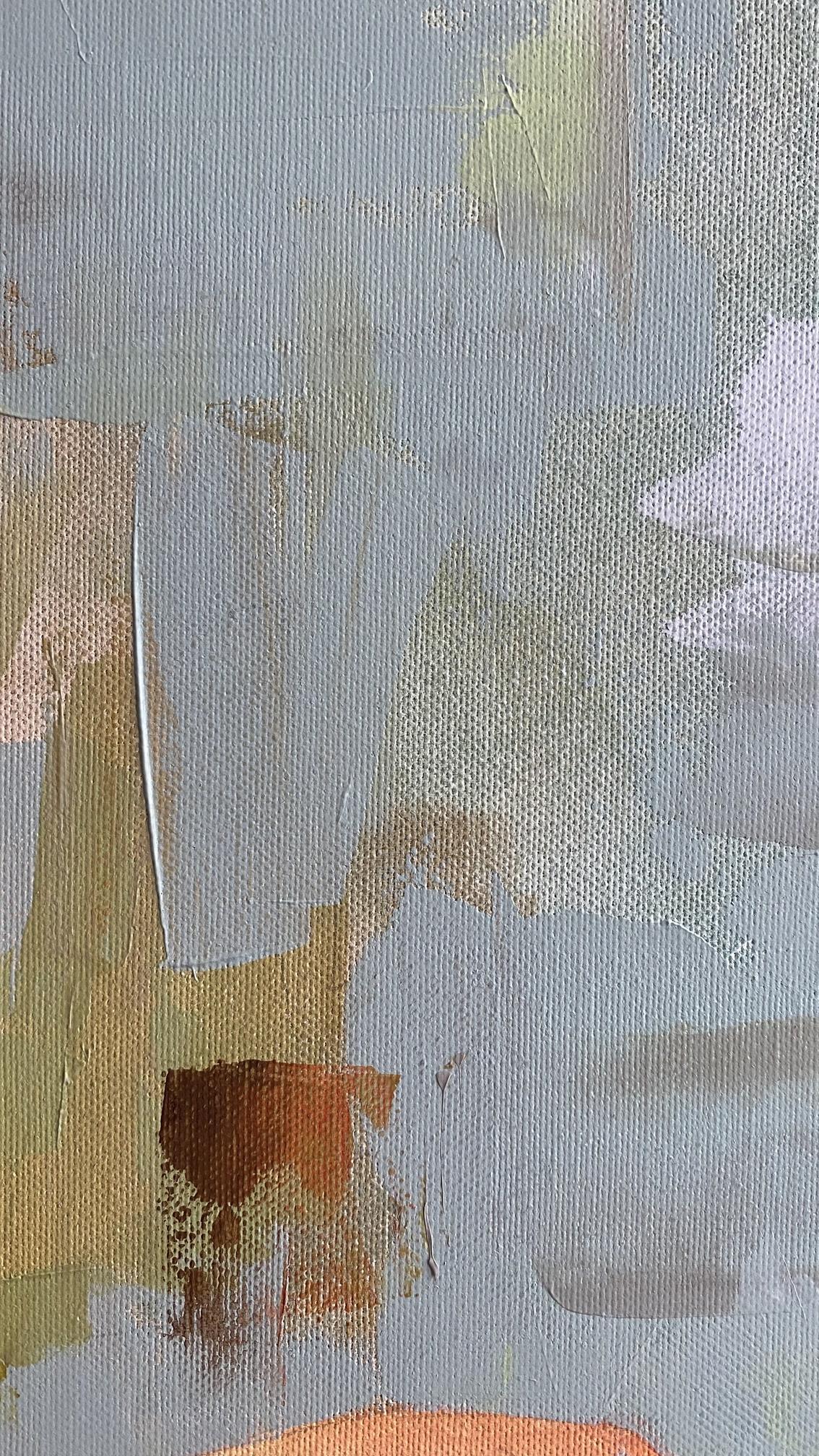 Cooles Mädchen (Braun), Figurative Painting, von Mariia Kotiuzhynska 