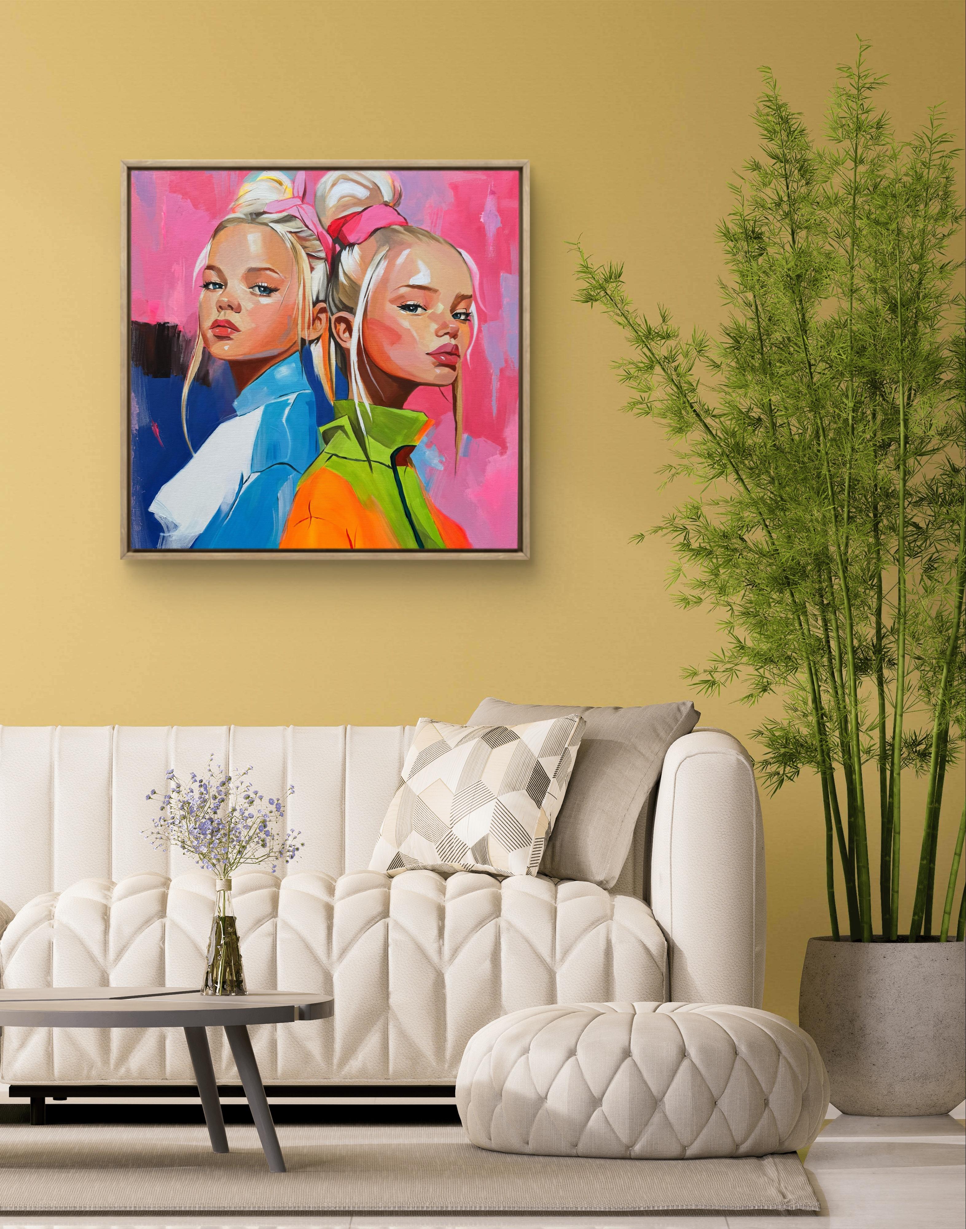 Generation Pop (Pop-Art), Painting, von Mariia Kotiuzhynska 
