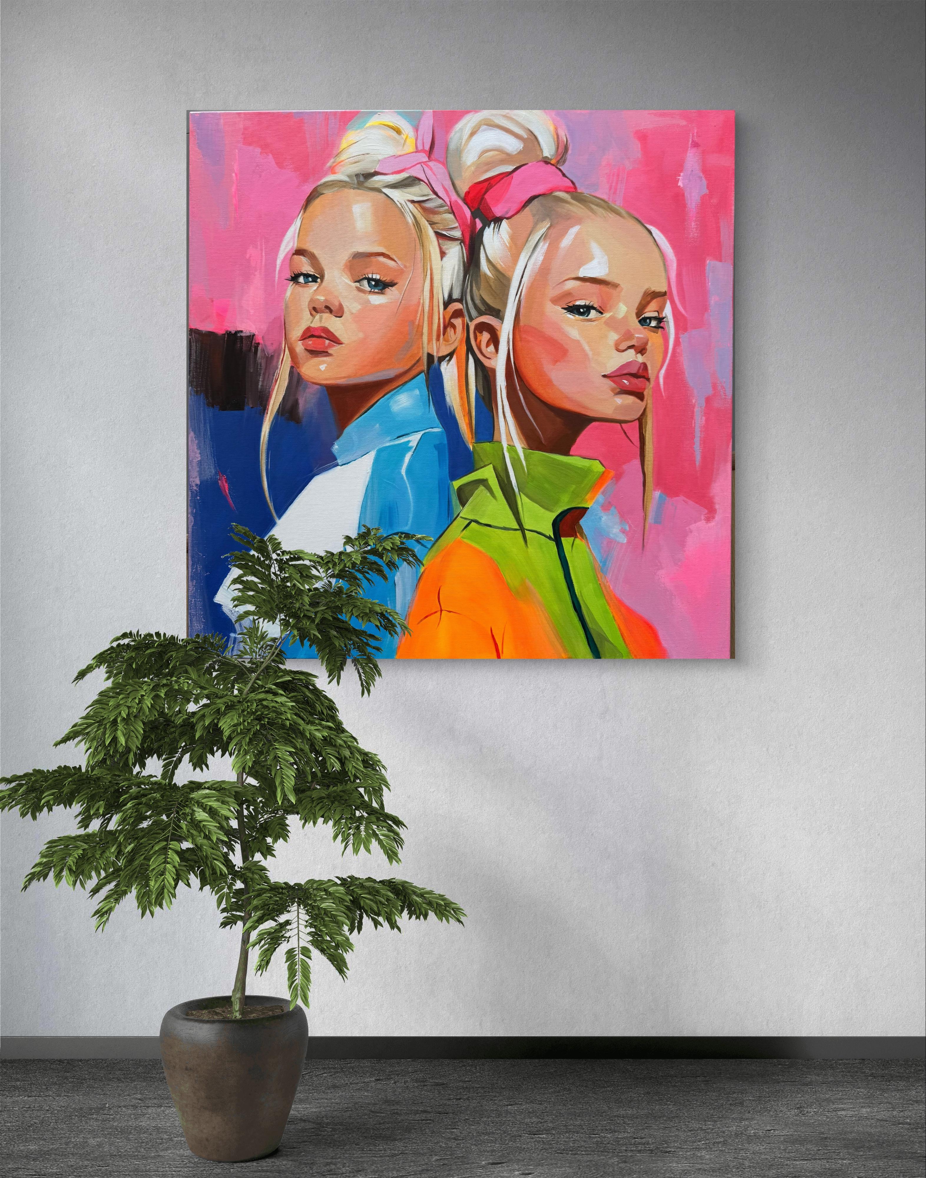 Generation Pop ist meine Vision einer Generation, die durch Farben, Emotionen und den Geist des Spiels lebt.
Der Glanz der Kindheit verschmilzt mit dem Puls der Pop-Art und schafft eine frische, lebendige Bildsprache - ein reines Gefühl von Freiheit