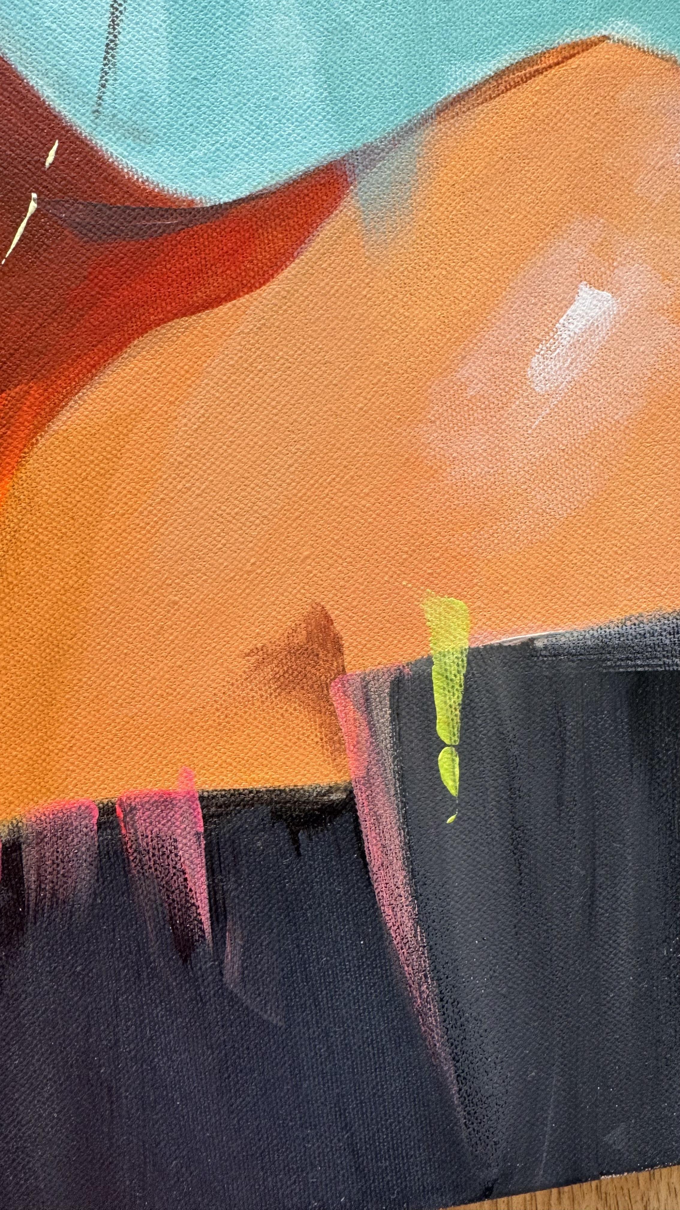 High on Vibes – Painting von Mariia Kotiuzhynska 