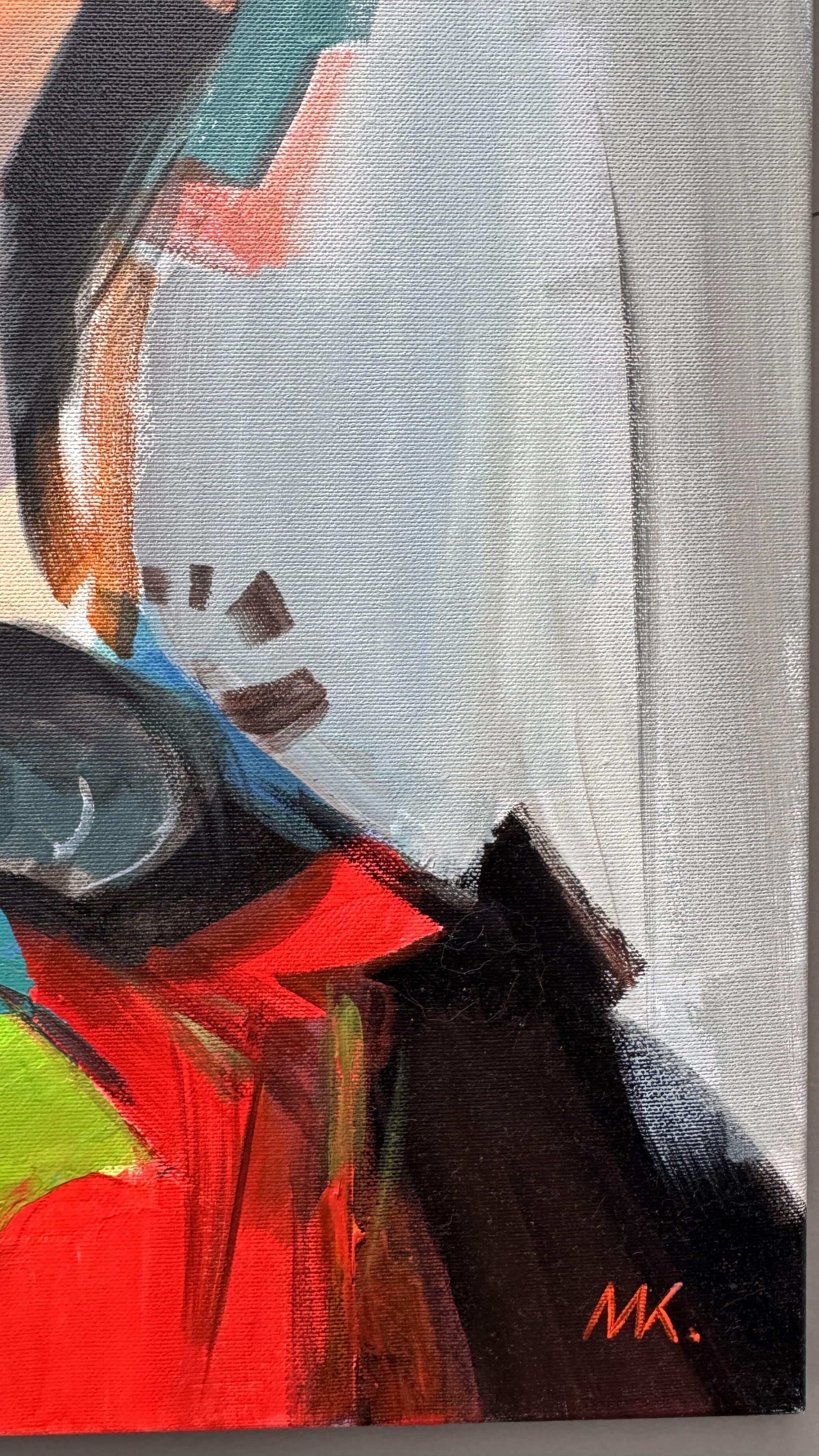 Kaleidosoul - Pop Art Painting by Mariia Kotiuzhynska 