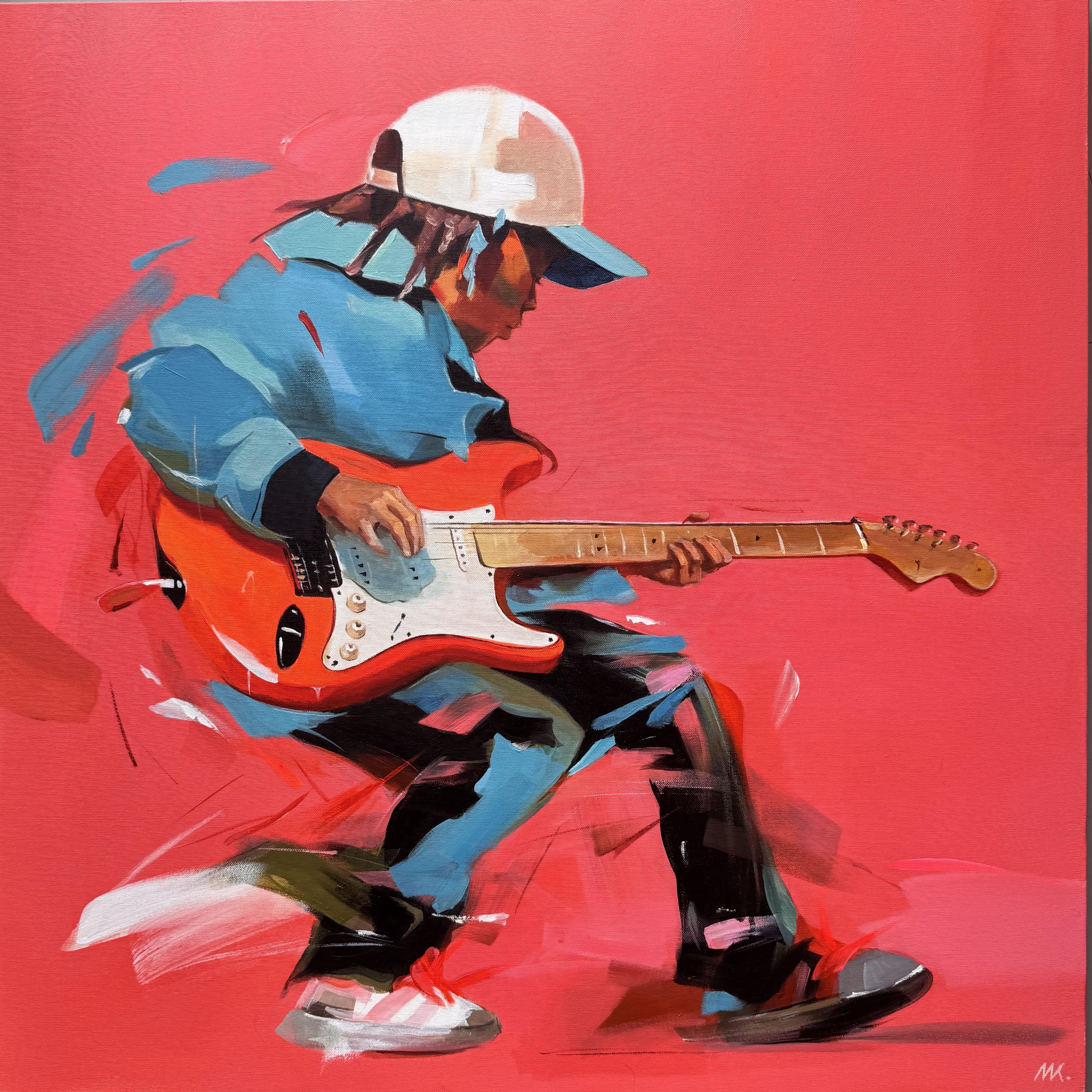 Mariia Kotiuzhynska  Figurative Painting – Voodoo Kind