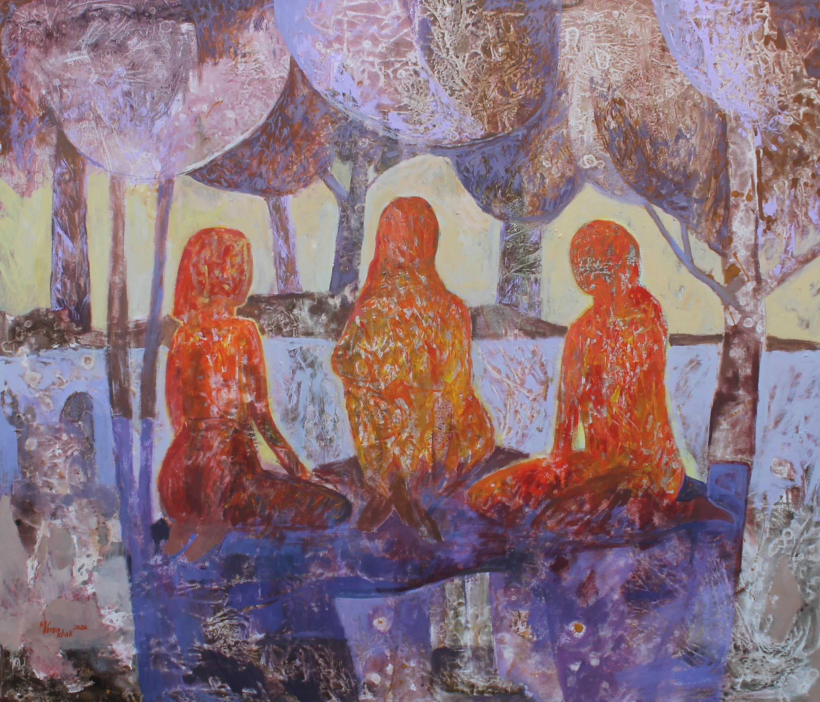 By the Roots. Series " Primordial Garden. Mythology "