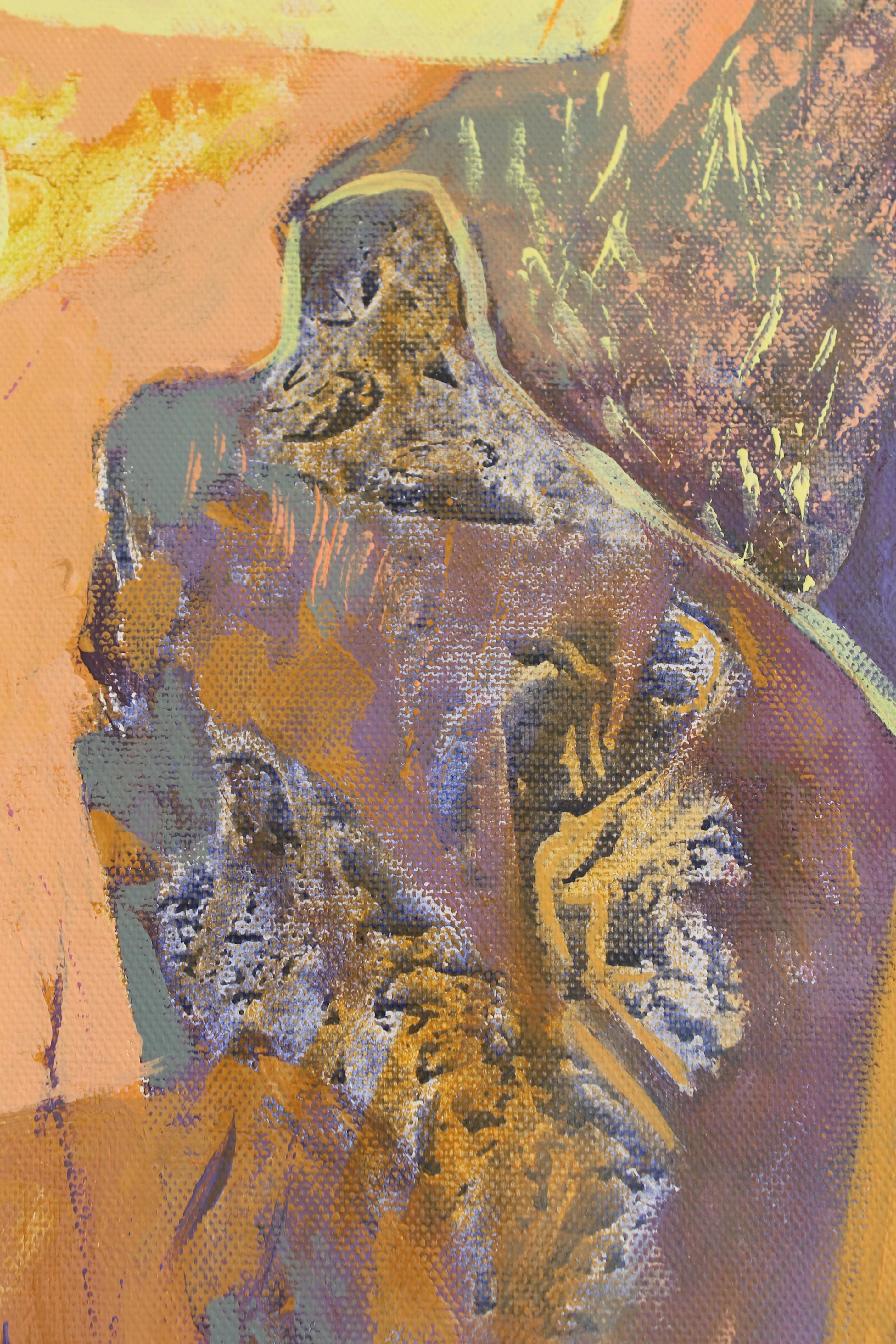 Echo of footsteps. Series 