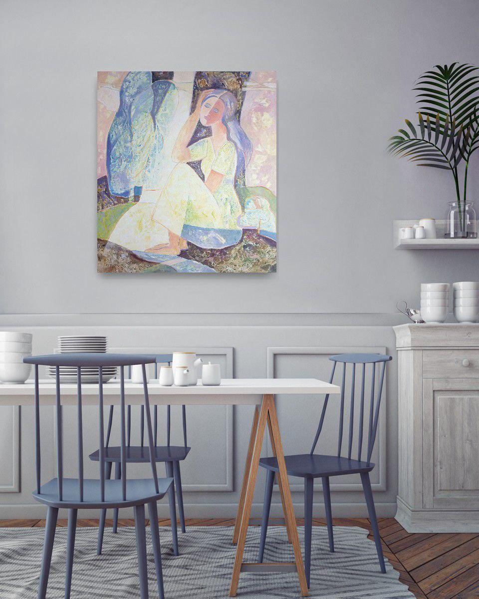 Je choisis ma liberté intérieure - Contemporain Painting par Mariia Voronchak 