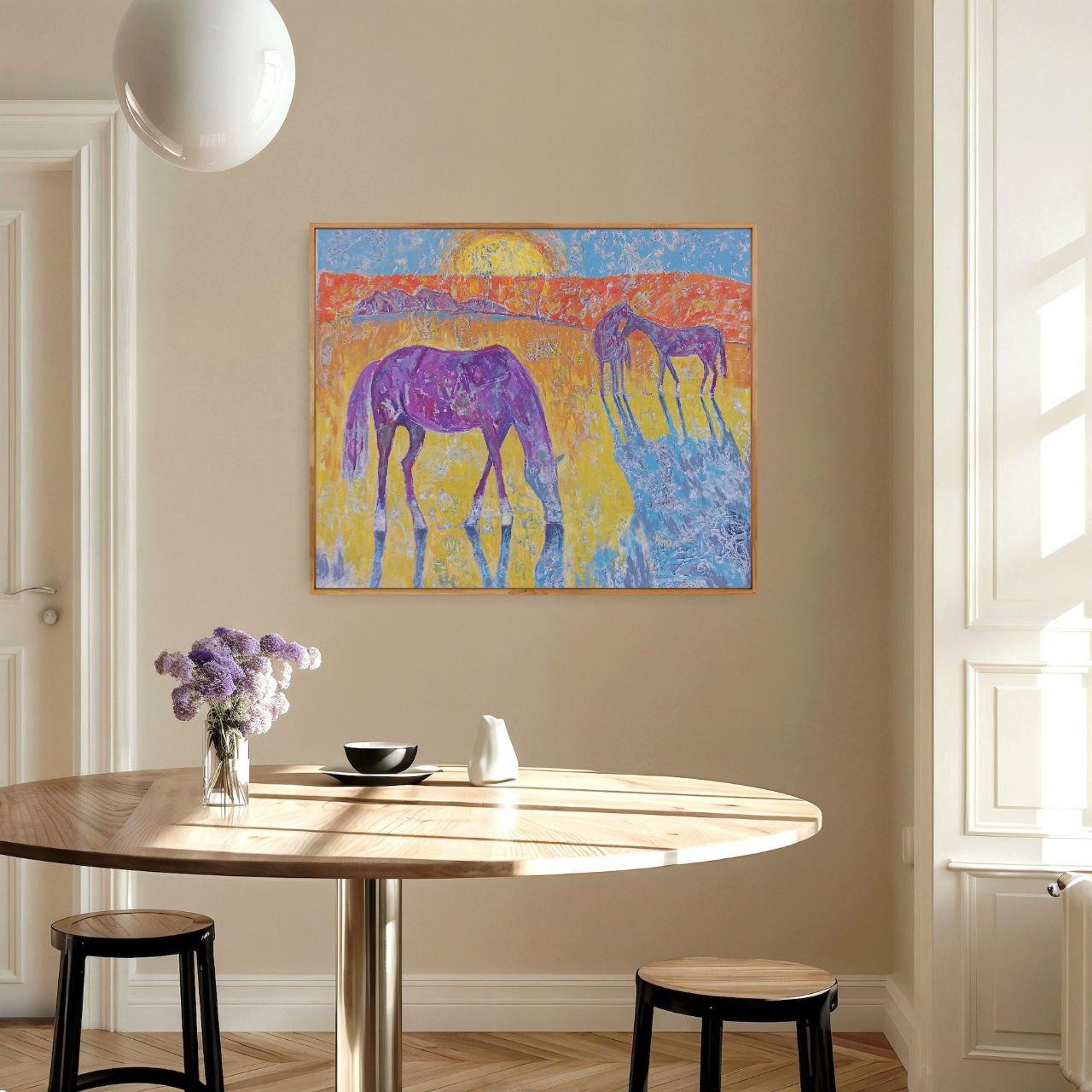 In the Cradle of Golden Light. Series 