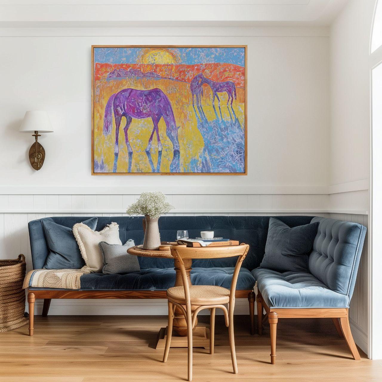 In the Cradle of Golden Light. Series 