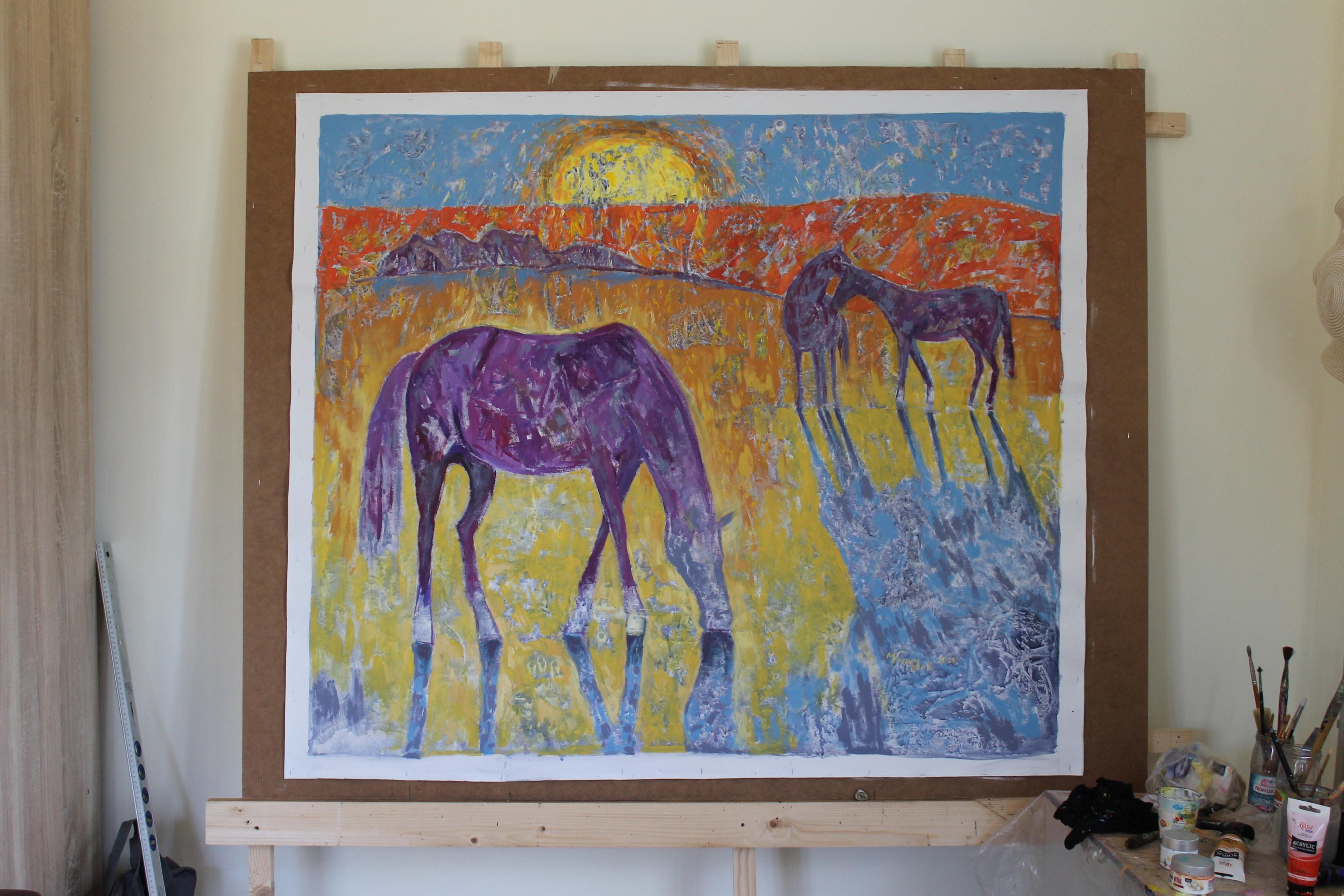 In the Cradle of Golden Light. Series 