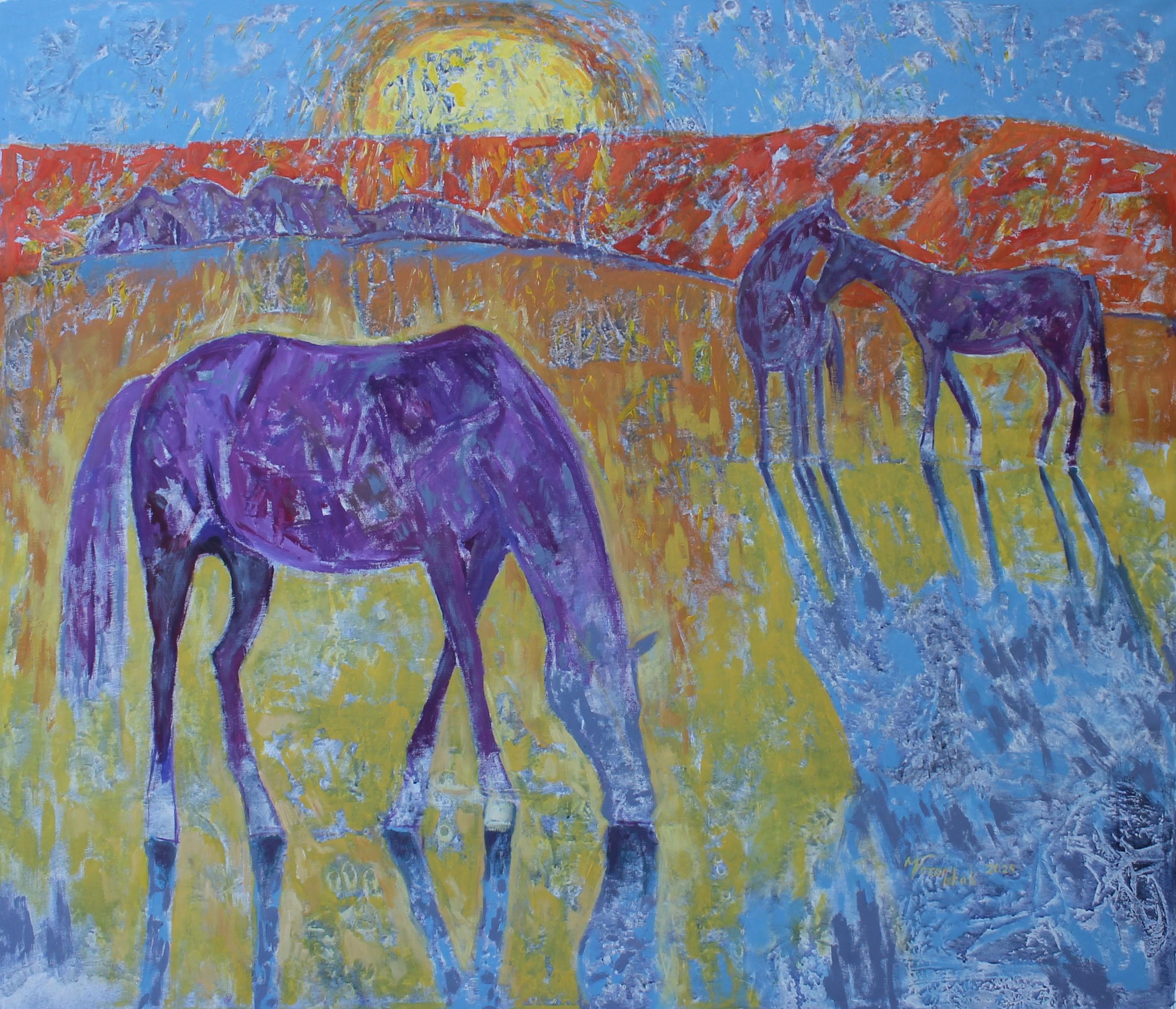 In the Cradle of Golden Light. Series "Earth Vibrations"