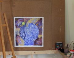 Invisible breathing of blue matter.Series "On the strings of invisible sources"