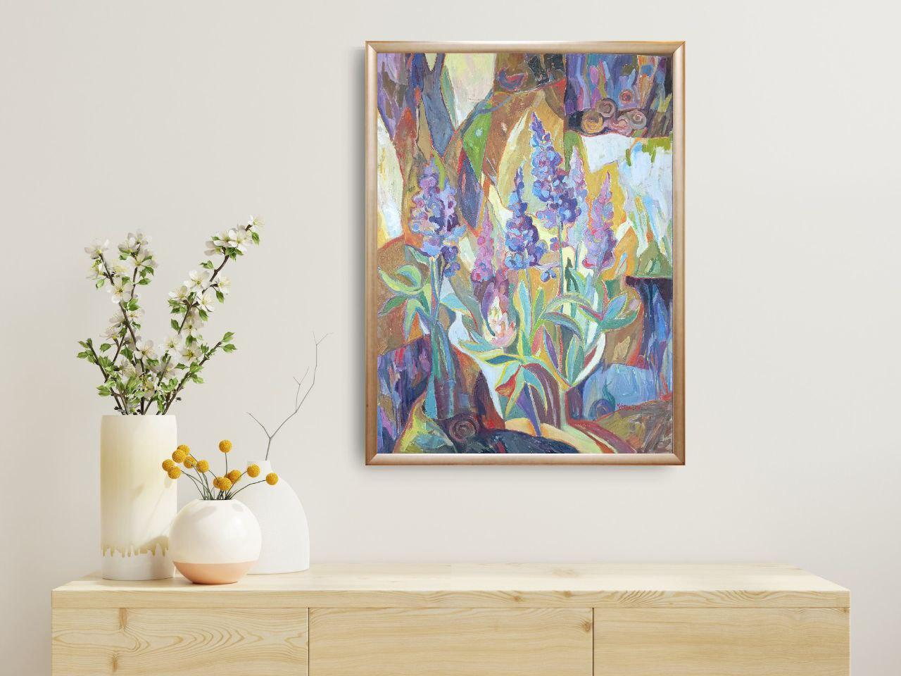 Floraison des lupins. Série 