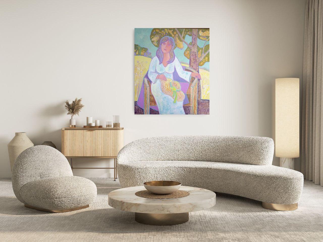 A Space de ma présence - Painting de Mariia Voronchak 