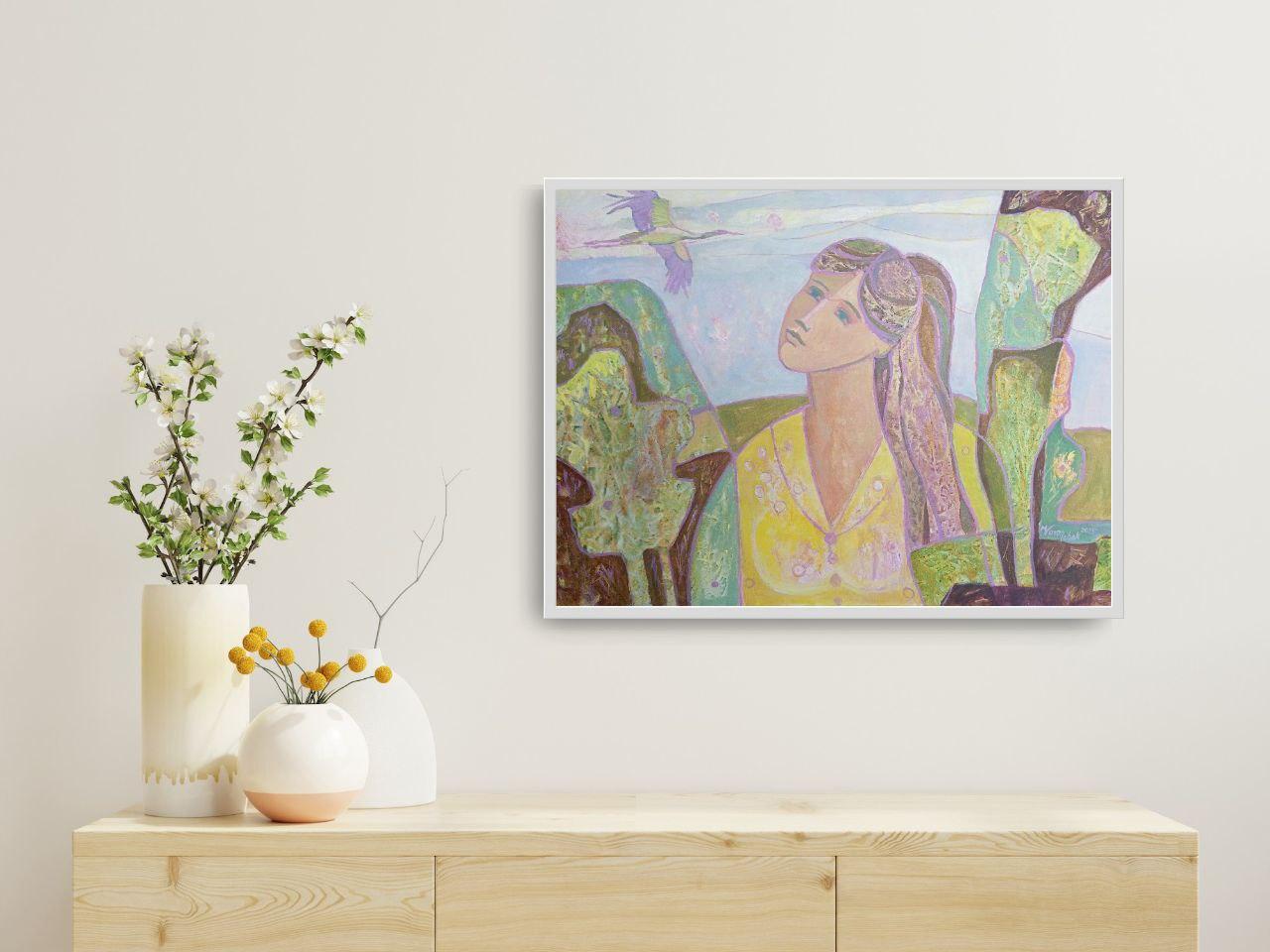 When the world is renewed - Painting by Mariia Voronchak 