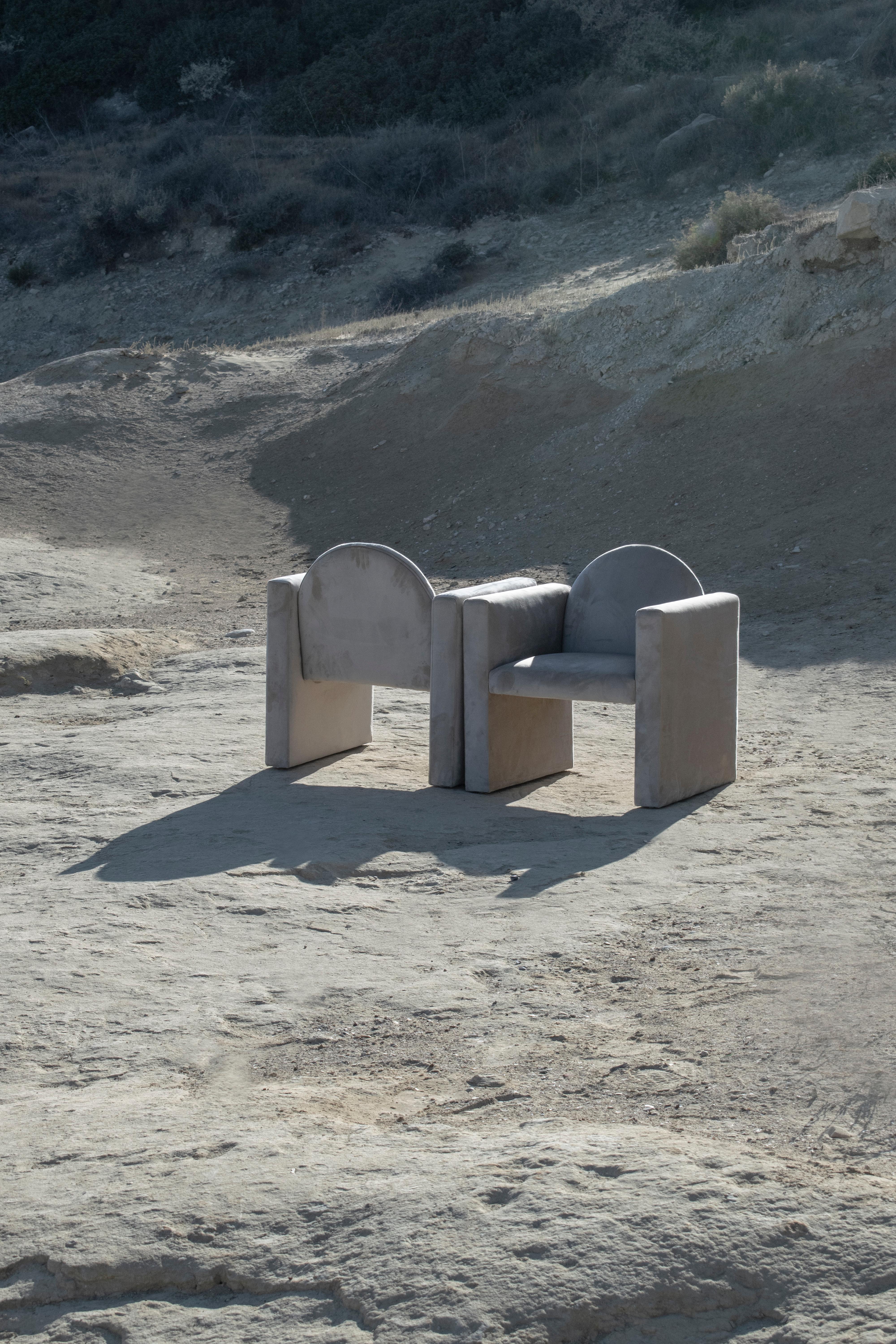 MARIKA Beige Armchair / Dinning Chair PROTOTYPE For Sale 1
