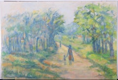 Marika Eversfield (1914-2014) - 20th Century Oil, Summer In The Woods