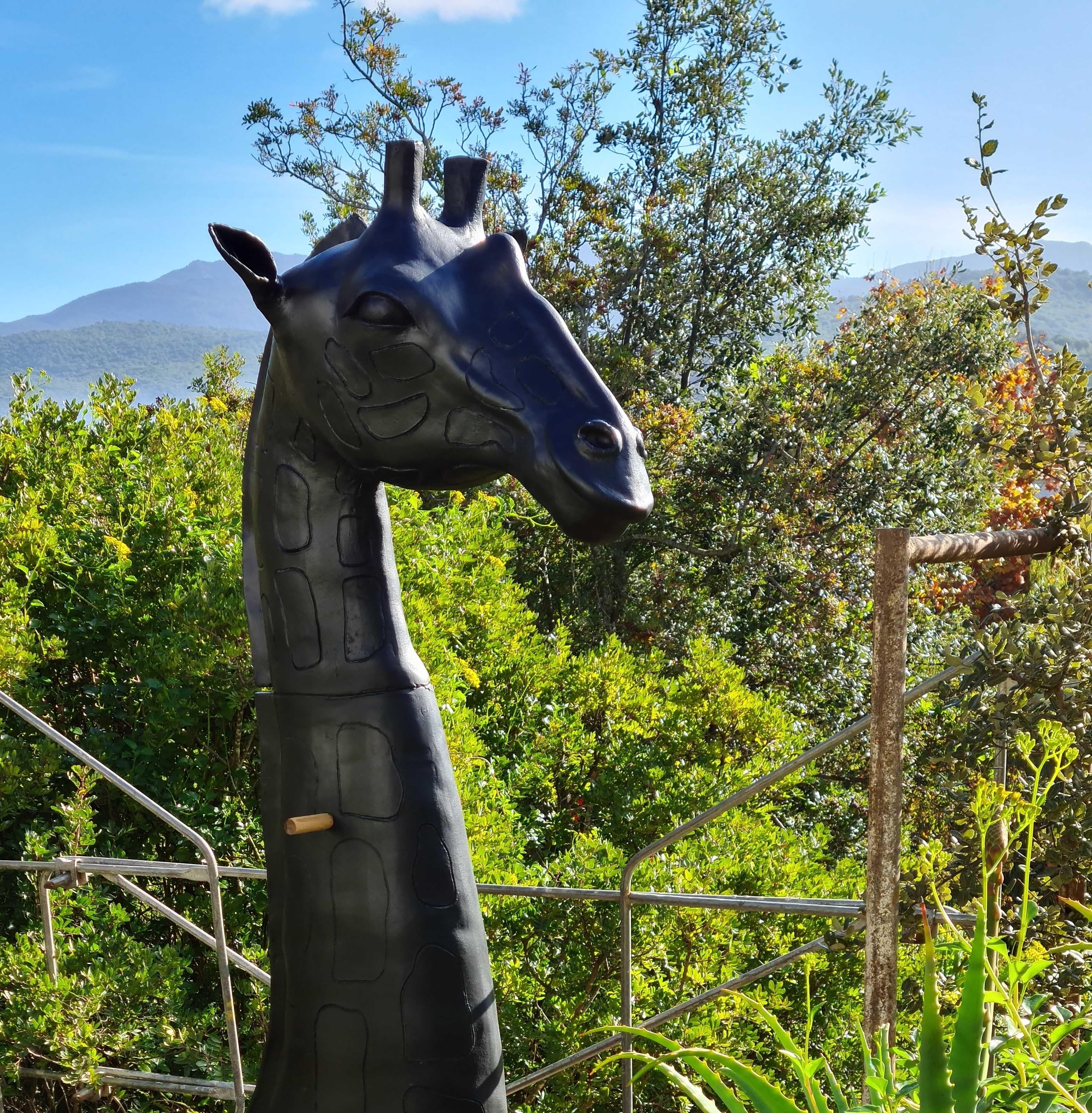 statue girafe exterieur