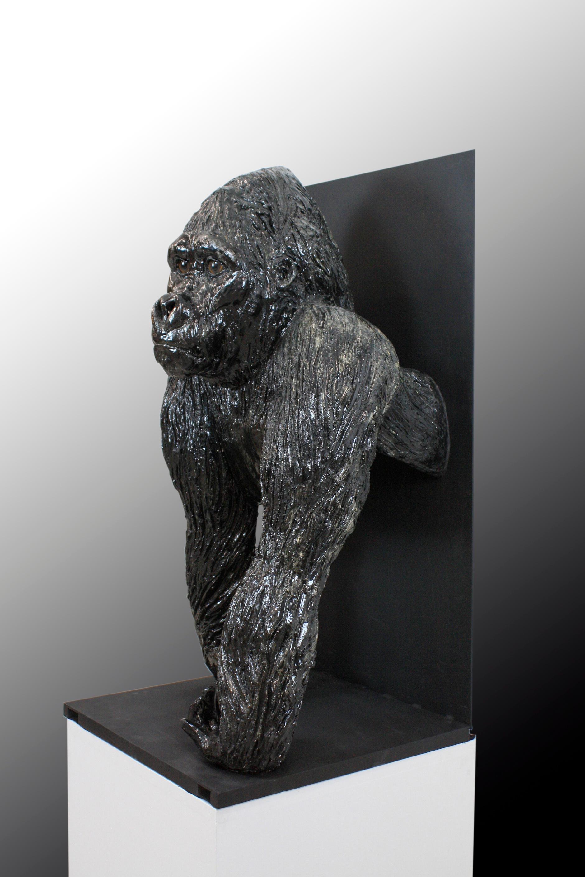 Gorilla (Neue Wilde), Sculpture, von Mariko