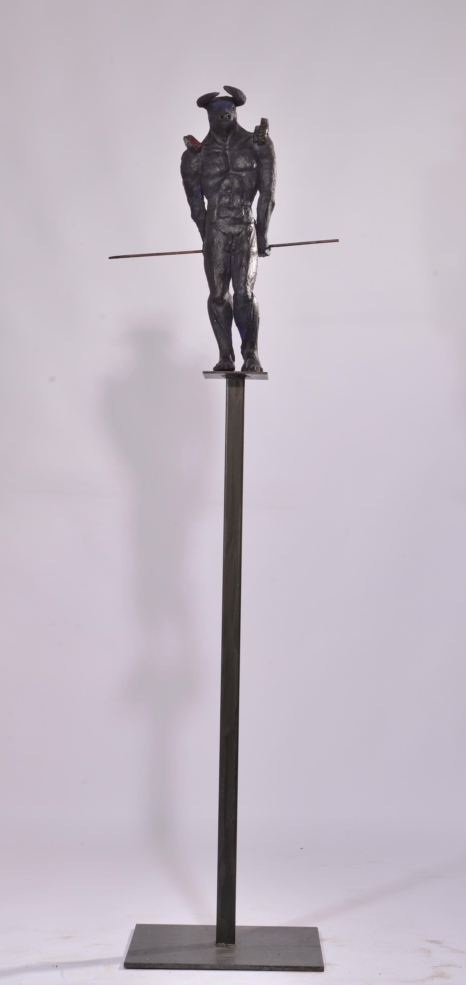 Minotaur (Papier von Skulpturen verfügbar) (Neue Wilde), Sculpture, von Mariko