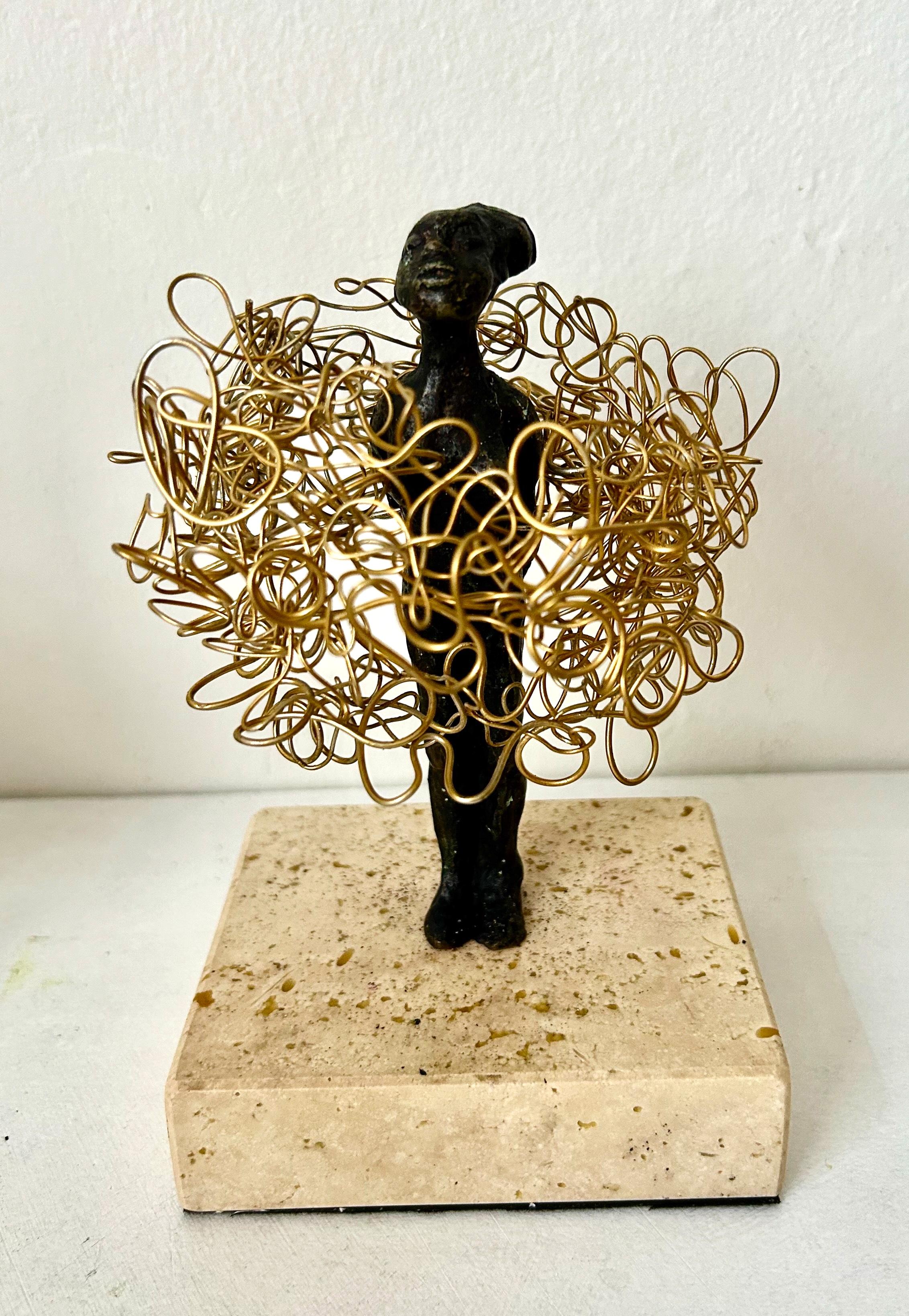 Mariko Kumon Figurative Sculpture - Past Lives