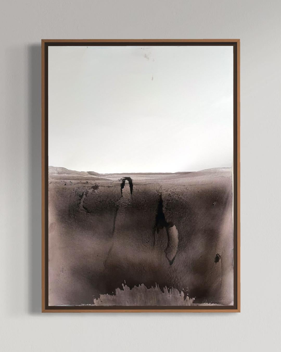 Title: Landscape Brown
Artist: Marilina Marchica (b. 1984, Italy)
Year: 2023
Medium: Pure pigment on paper
Size: 50 × 70 cm
Framing: Unframed; optional wooden frame available (ready to hang)
Authenticity: Signed Certificate of Authenticity