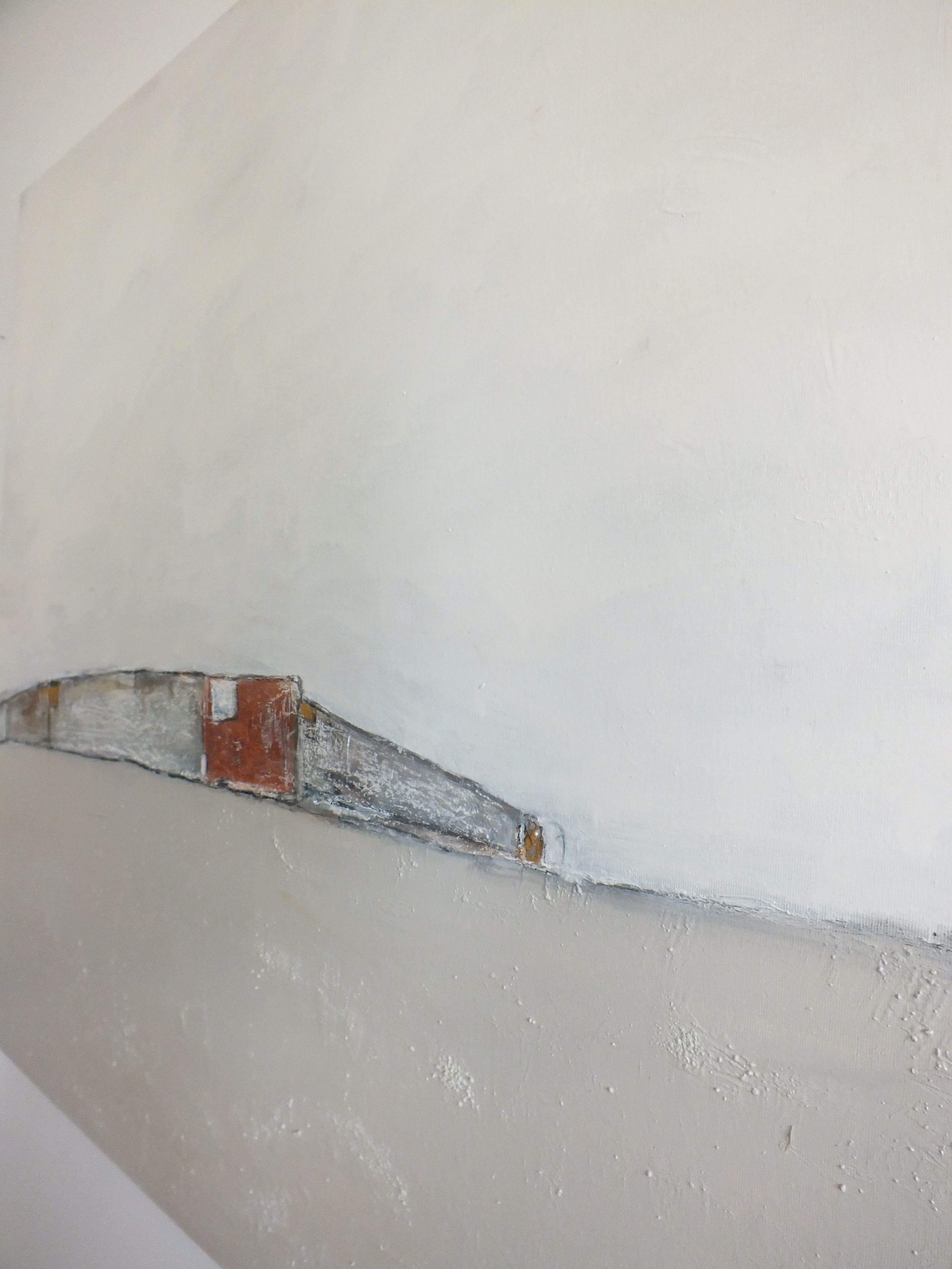 paesaggio #22, tecnica mista su tela - Mixed Media Art Astratto di Marilina Marchica