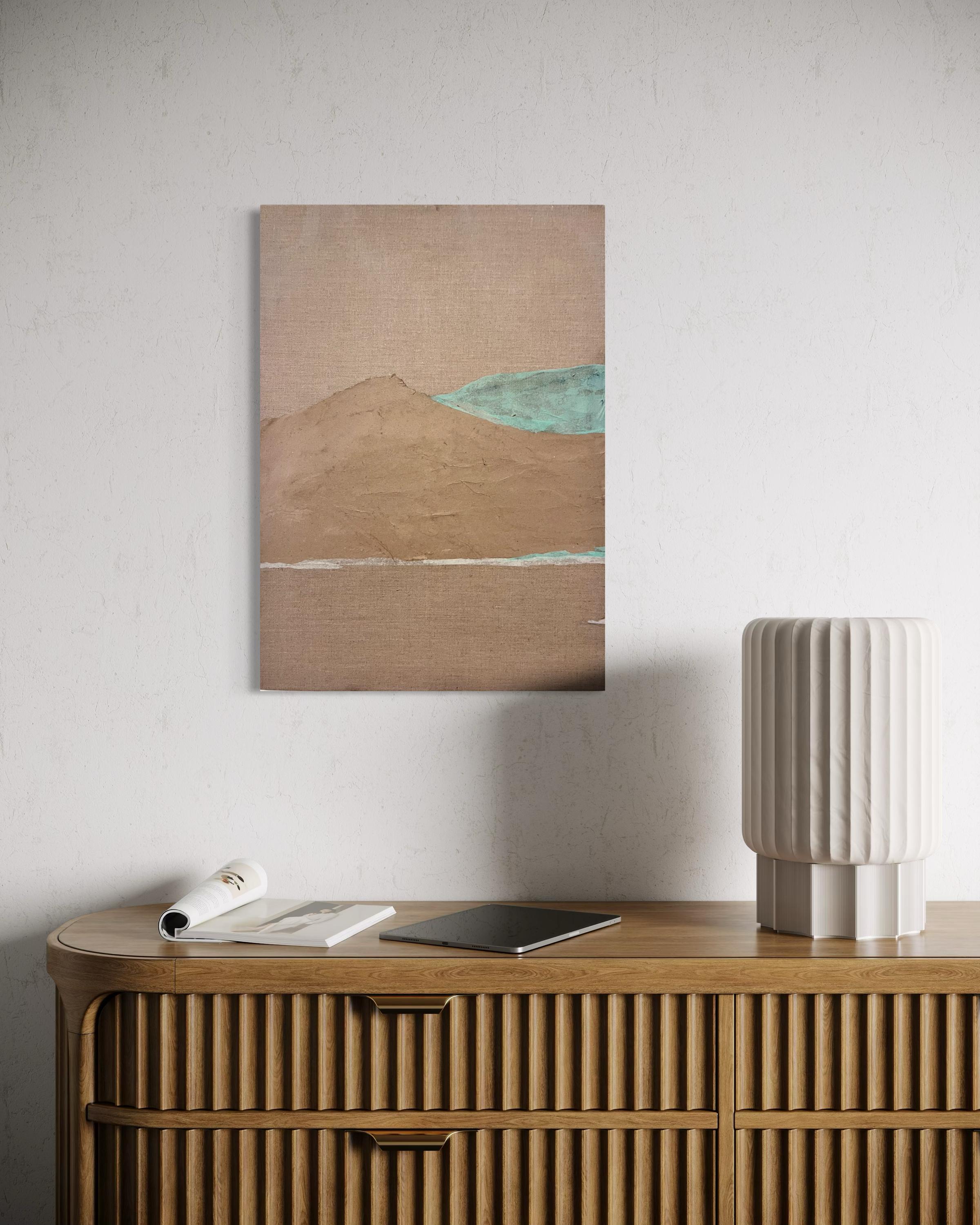 PaperLandscape - Pittura astratta di paesaggio , , Arte Made in Italy in vendita 1