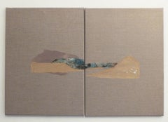 Art contemporain minimaliste papierlandscape  Fabriqué en Italie